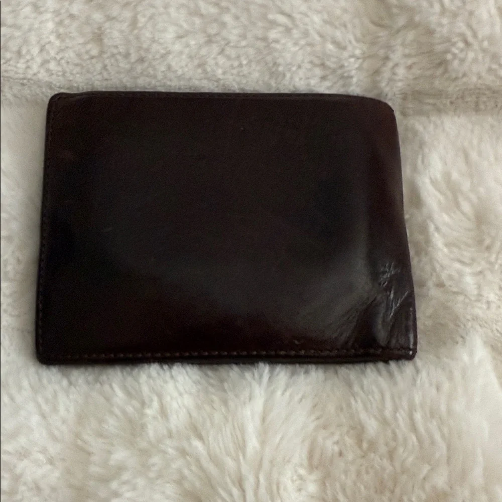 Coach Dark Brown Leather Wallet - Picture 5 of 5